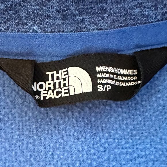 The North Face Men's Canyonlands Tall Fleece Half Zip Pullover Blue Size Small - Picture 15 of 16